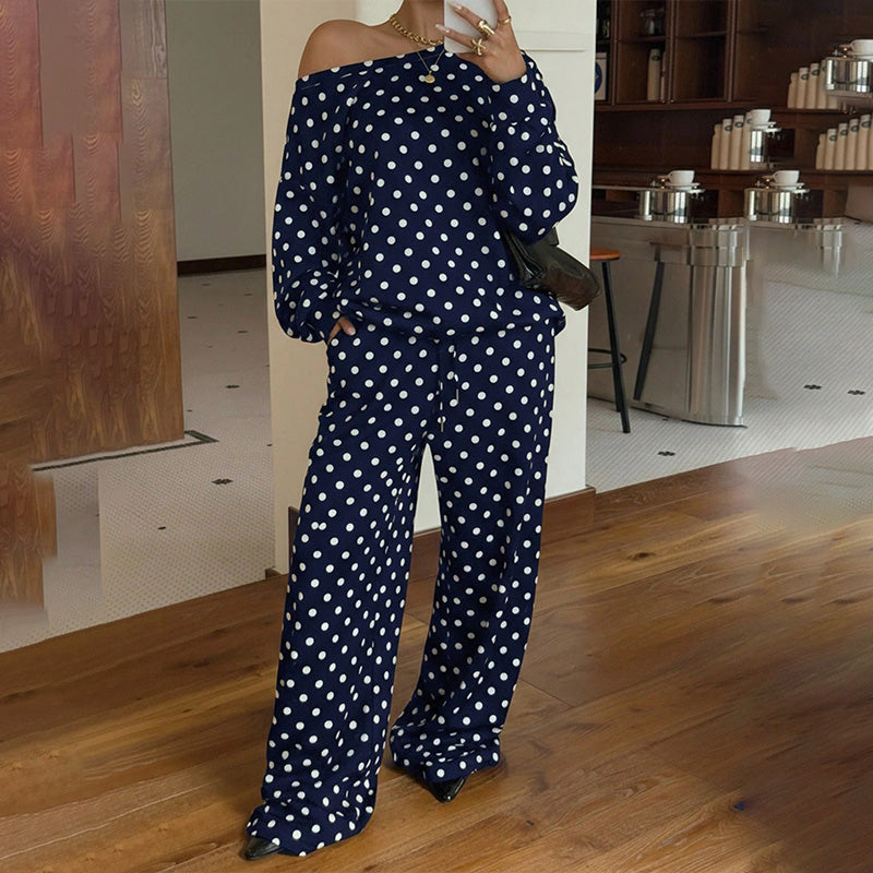 Polka Dot Lounge Set