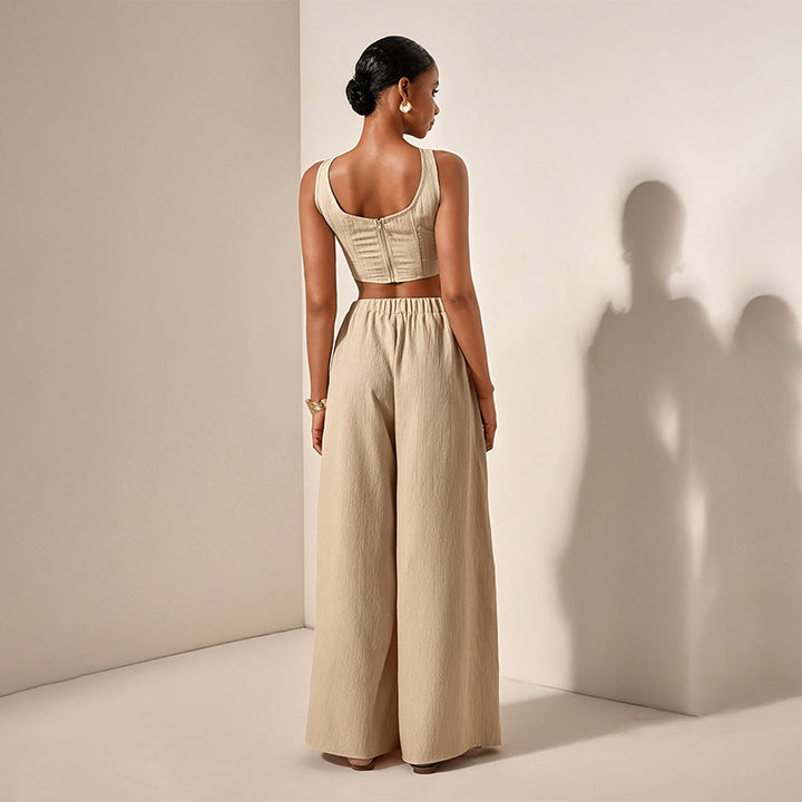 Fishbone Cami Pants Set