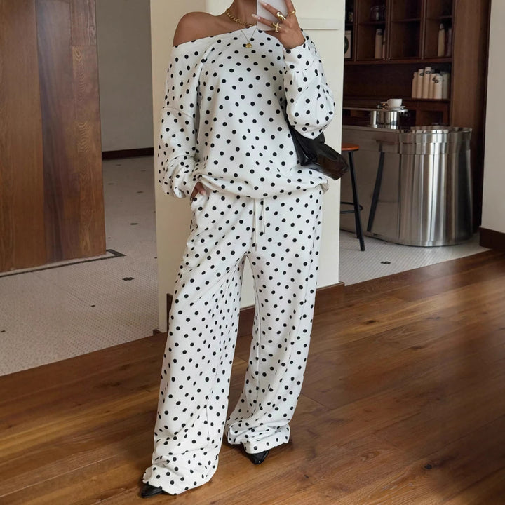 Polka Dot Lounge Set