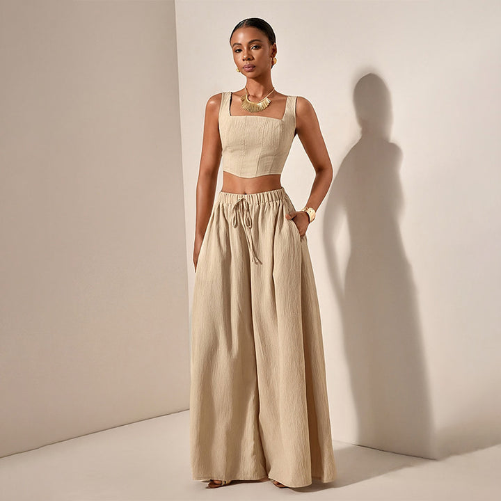 Fishbone Cami Pants Set