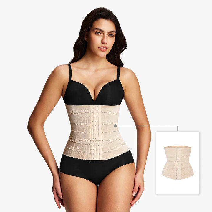 Women Adjustable Waist Trainer Corset, Tummy Control &amp; Waist Support Shapewear