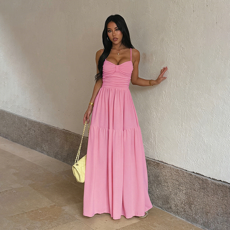 Waist-cinching sundress