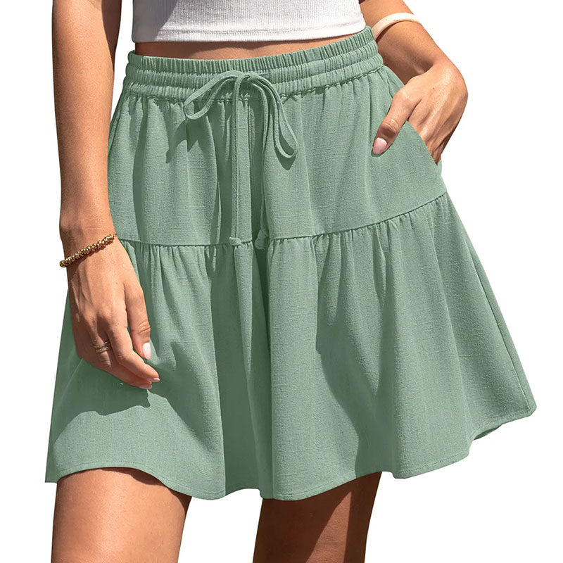Casual skirt-style culottes