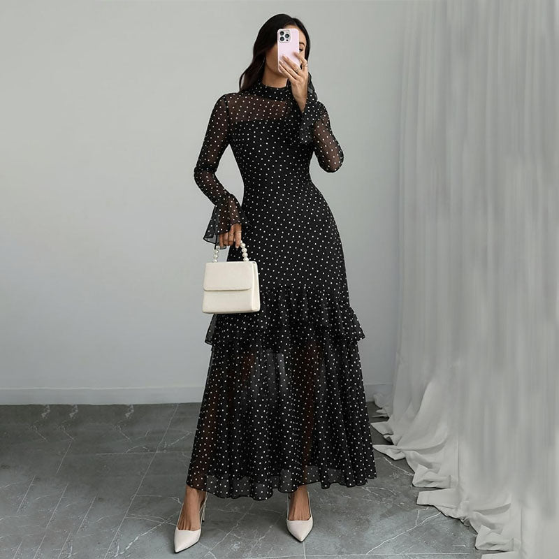 Floral Ruffle Sleeve Dress