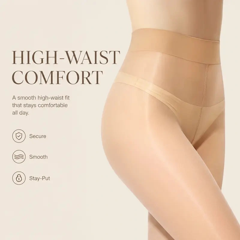 Sheer Glossy Anti-Snag Tights