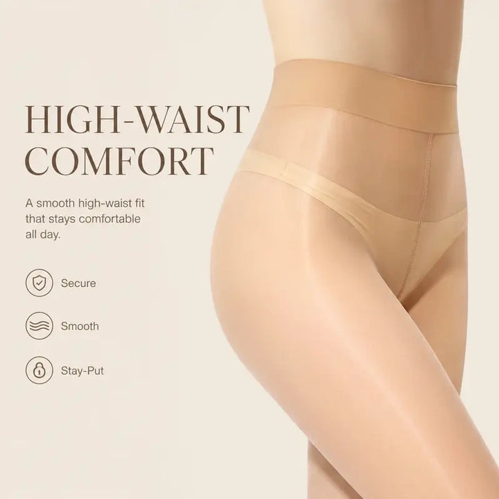 Sheer Glossy Anti-Snag Tights