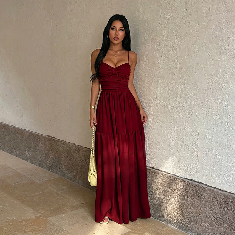 Waist-cinching sundress