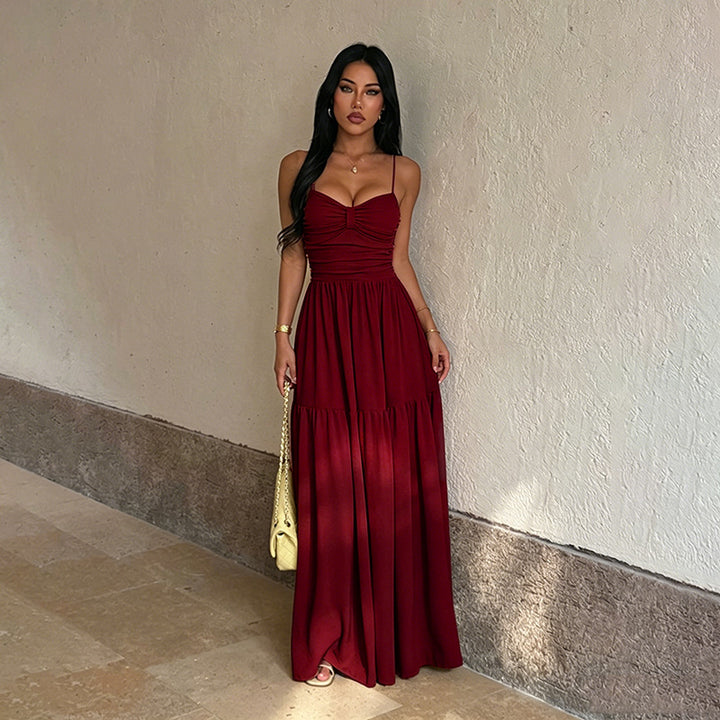 Waist-cinching sundress