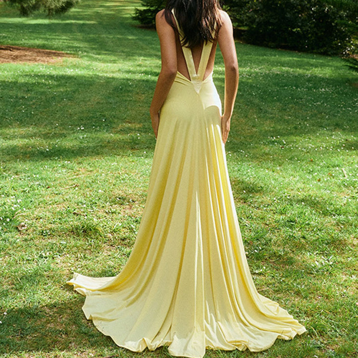 V-Neck Maxi Dress