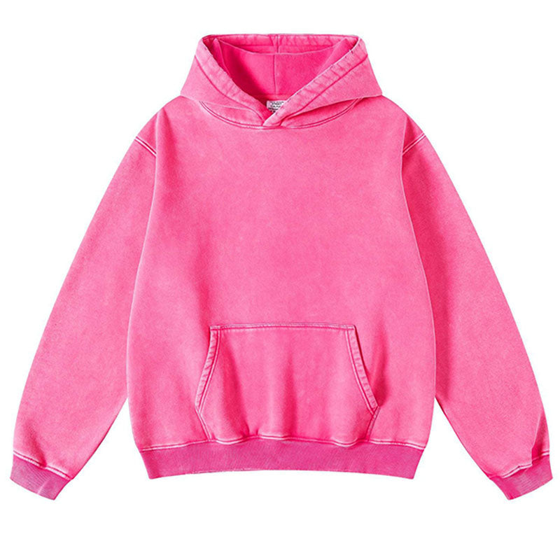 Plus-size hooded sweatshirt