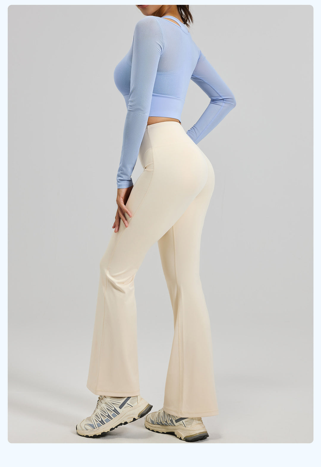 High-Waisted Buttery-Soft Flare Leggings | Sculpting Yoga &amp;amp; Streetwear Pants