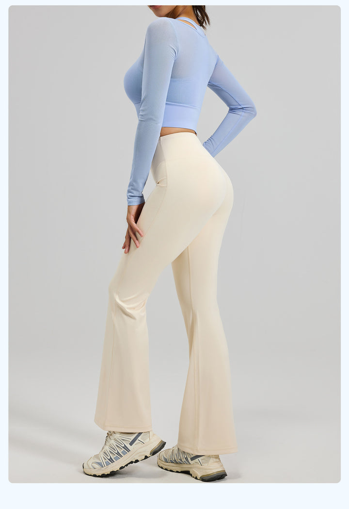 High-Waisted Buttery-Soft Flare Leggings | Sculpting Yoga &amp;amp; Streetwear Pants