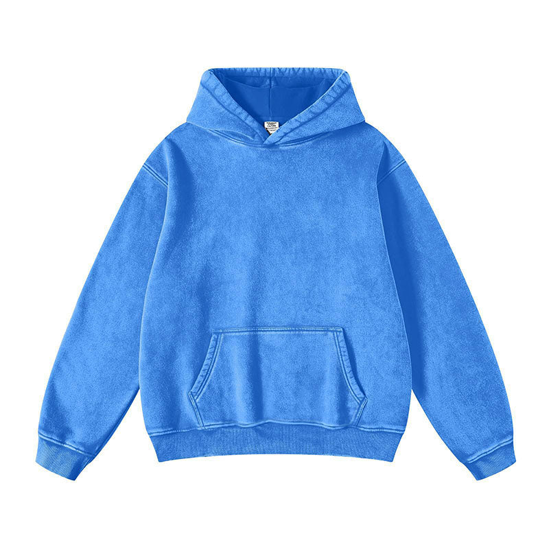 Plus-size hooded sweatshirt