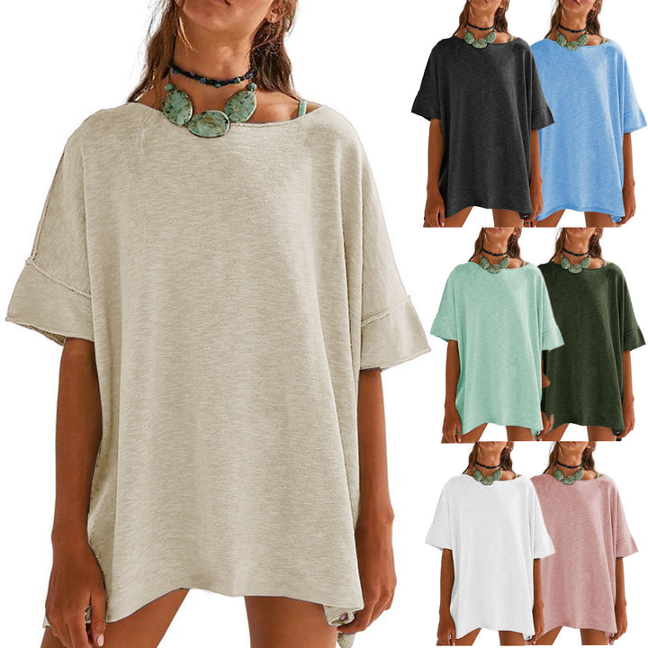Oversized Short Sleeve Casual Tee