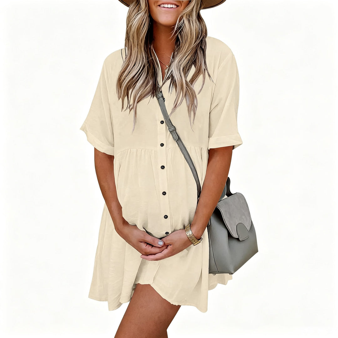 Button-Down Shirt Dress