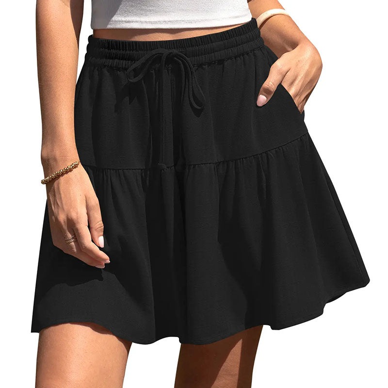 Casual skirt-style culottes
