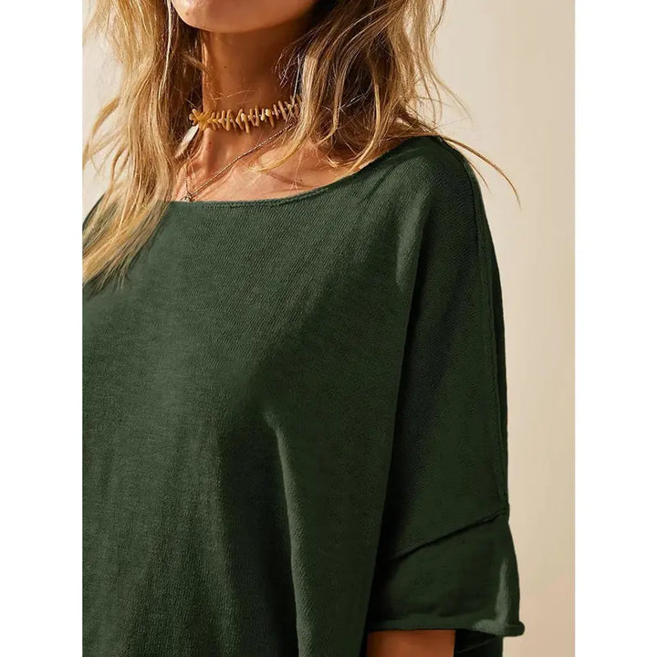 Oversized Short Sleeve Casual Tee