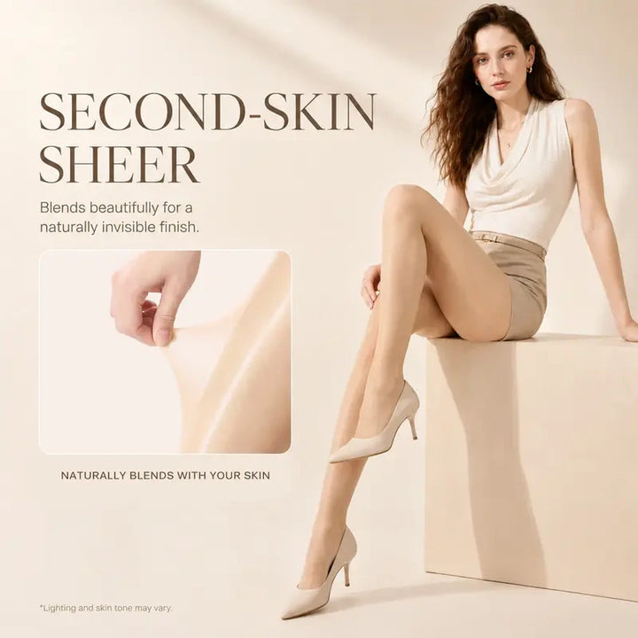 Sheer Glossy Anti-Snag Tights