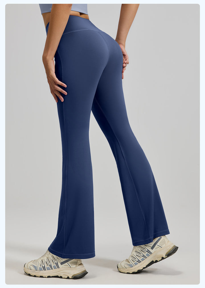 High-Waisted Buttery-Soft Flare Leggings | Sculpting Yoga &amp;amp; Streetwear Pants