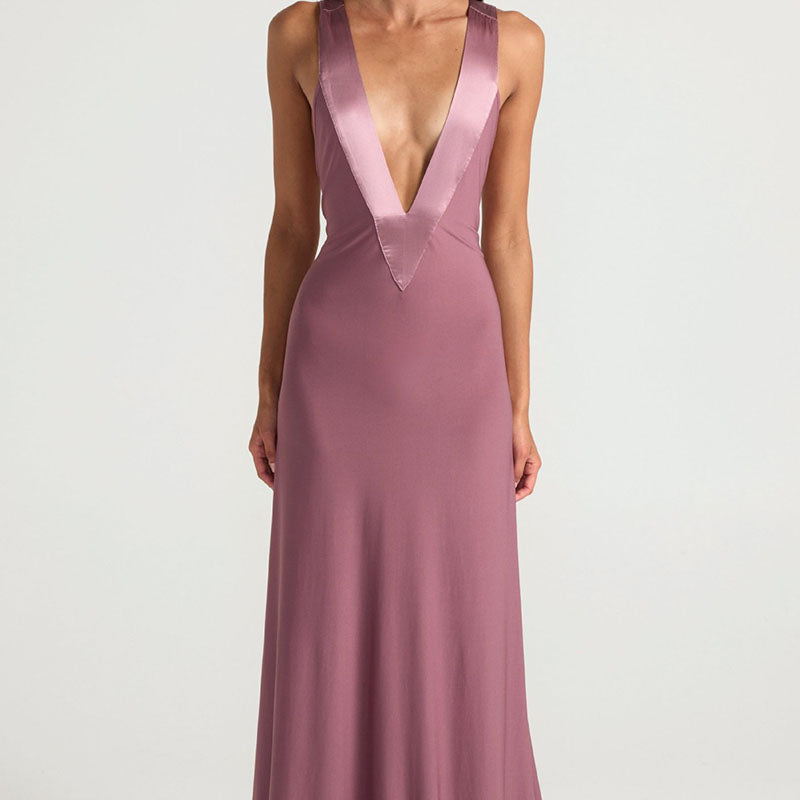 V-Neck Maxi Dress