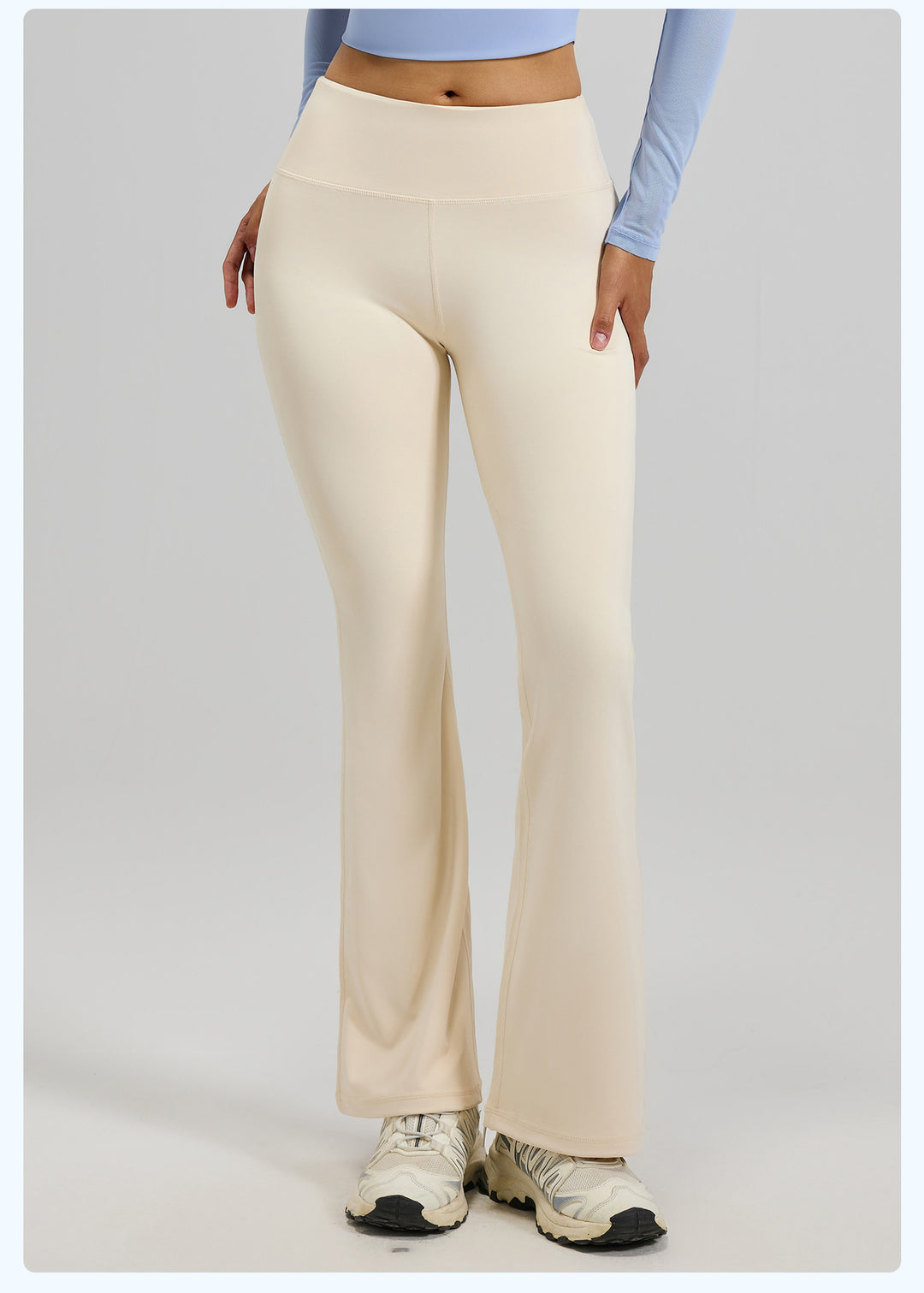 High-Waisted Buttery-Soft Flare Leggings | Sculpting Yoga &amp;amp; Streetwear Pants