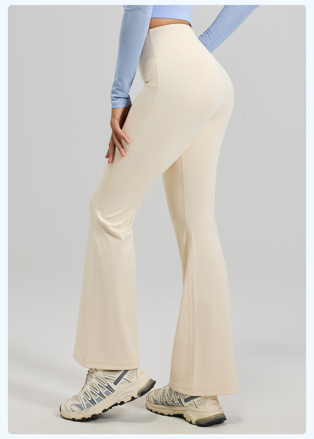 High-Waisted Buttery-Soft Flare Leggings | Sculpting Yoga &amp;amp; Streetwear Pants