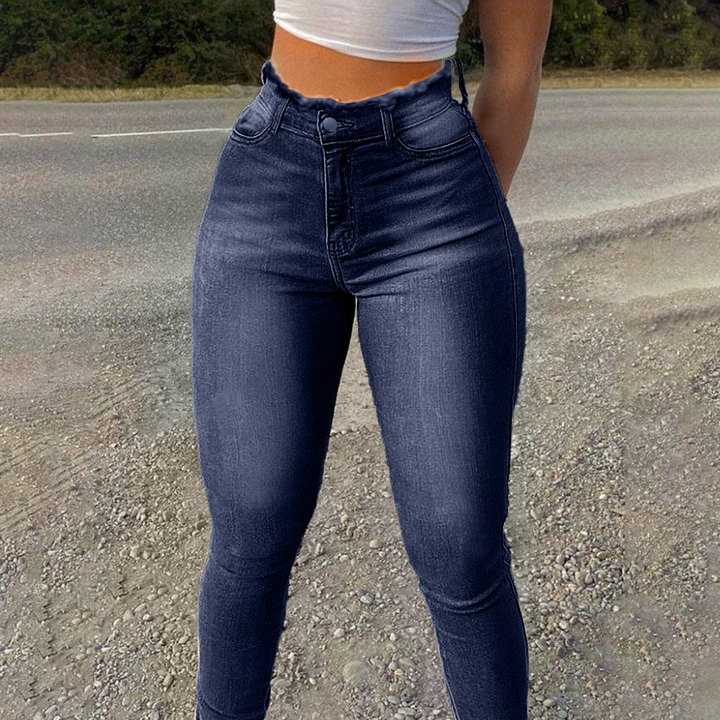 High Waist Stretch Butt Lift Skinny Jeans