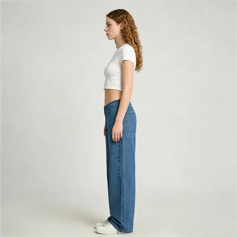 Women Summer Loose Wide‑Leg Long Pants