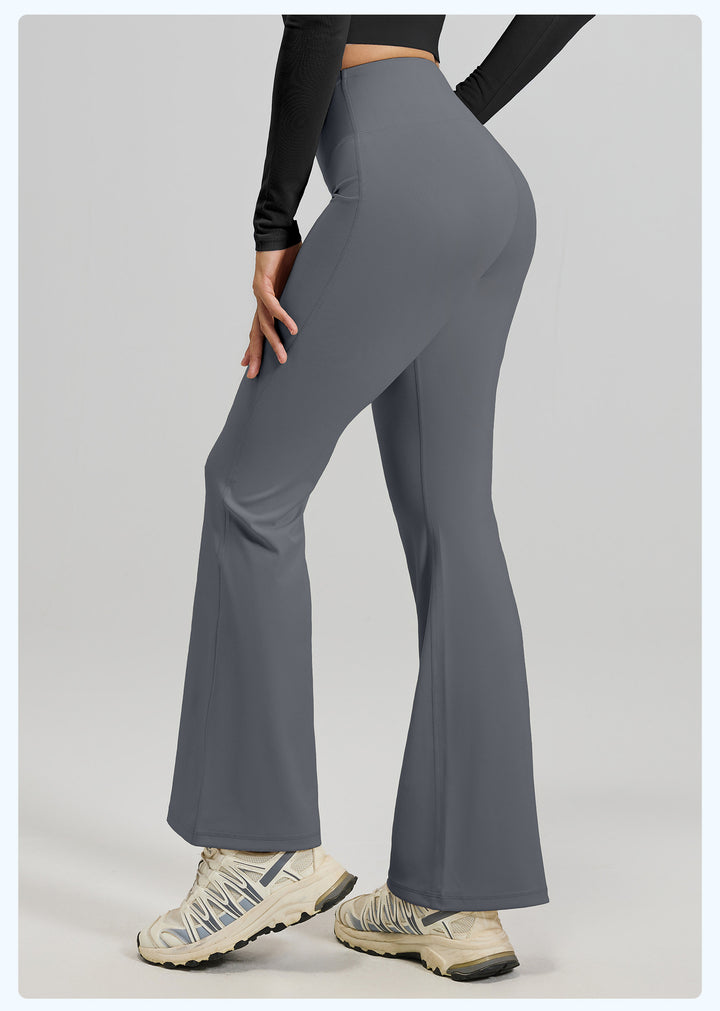 High-Waisted Buttery-Soft Flare Leggings | Sculpting Yoga &amp;amp; Streetwear Pants