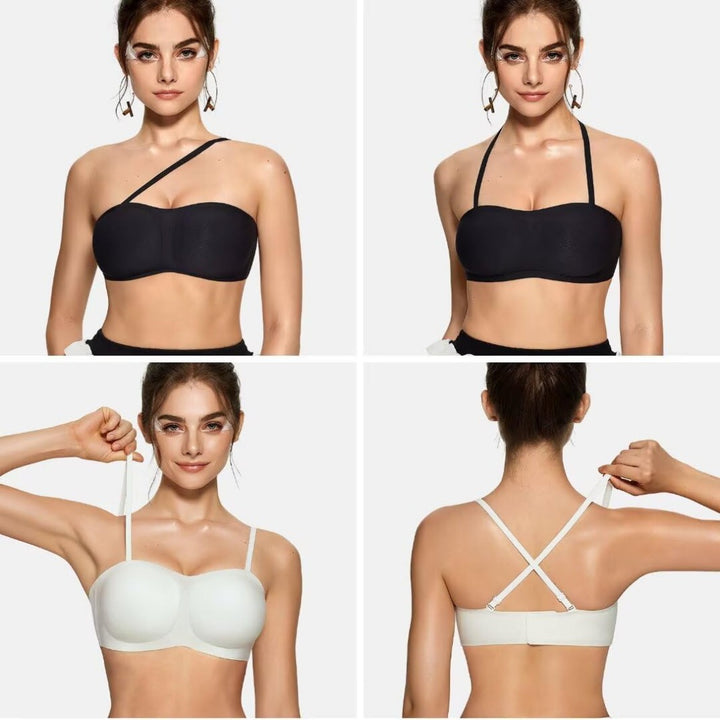 Multi-Way Padded Strapless Bandeau Bra