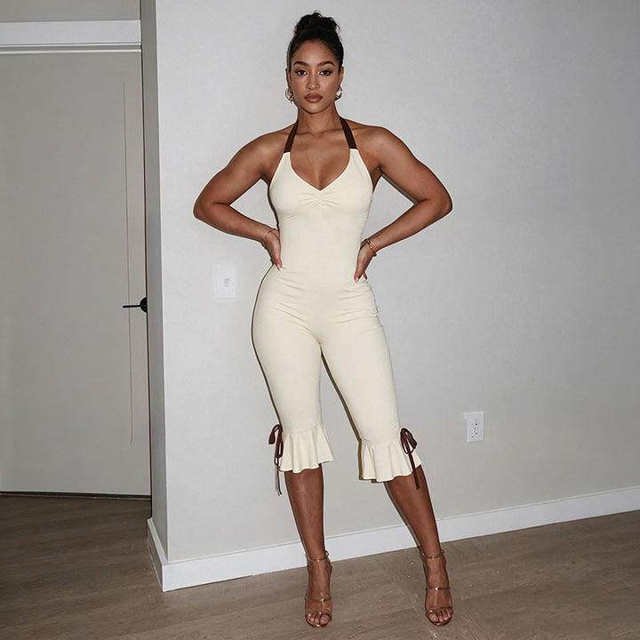Halter Neck Jumpsuit