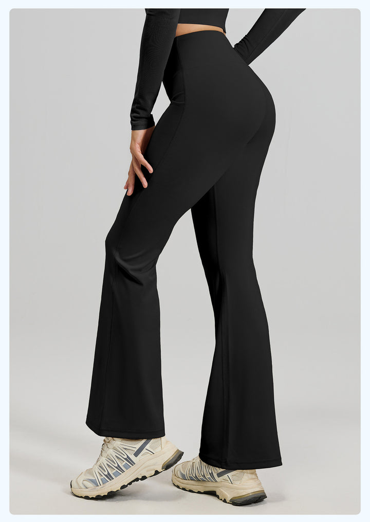 High-Waisted Buttery-Soft Flare Leggings | Sculpting Yoga &amp;amp; Streetwear Pants