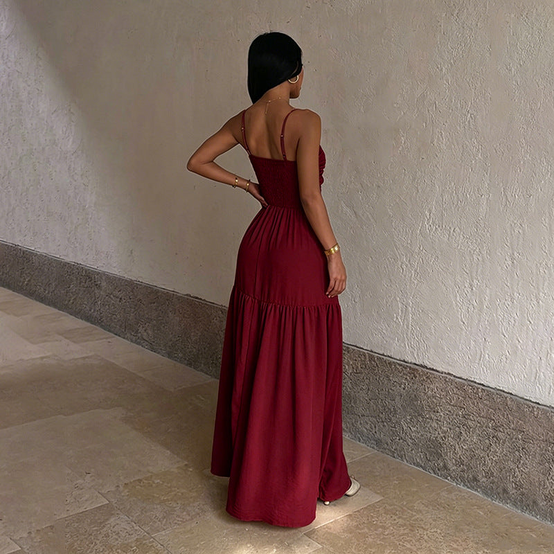 Waist-cinching sundress