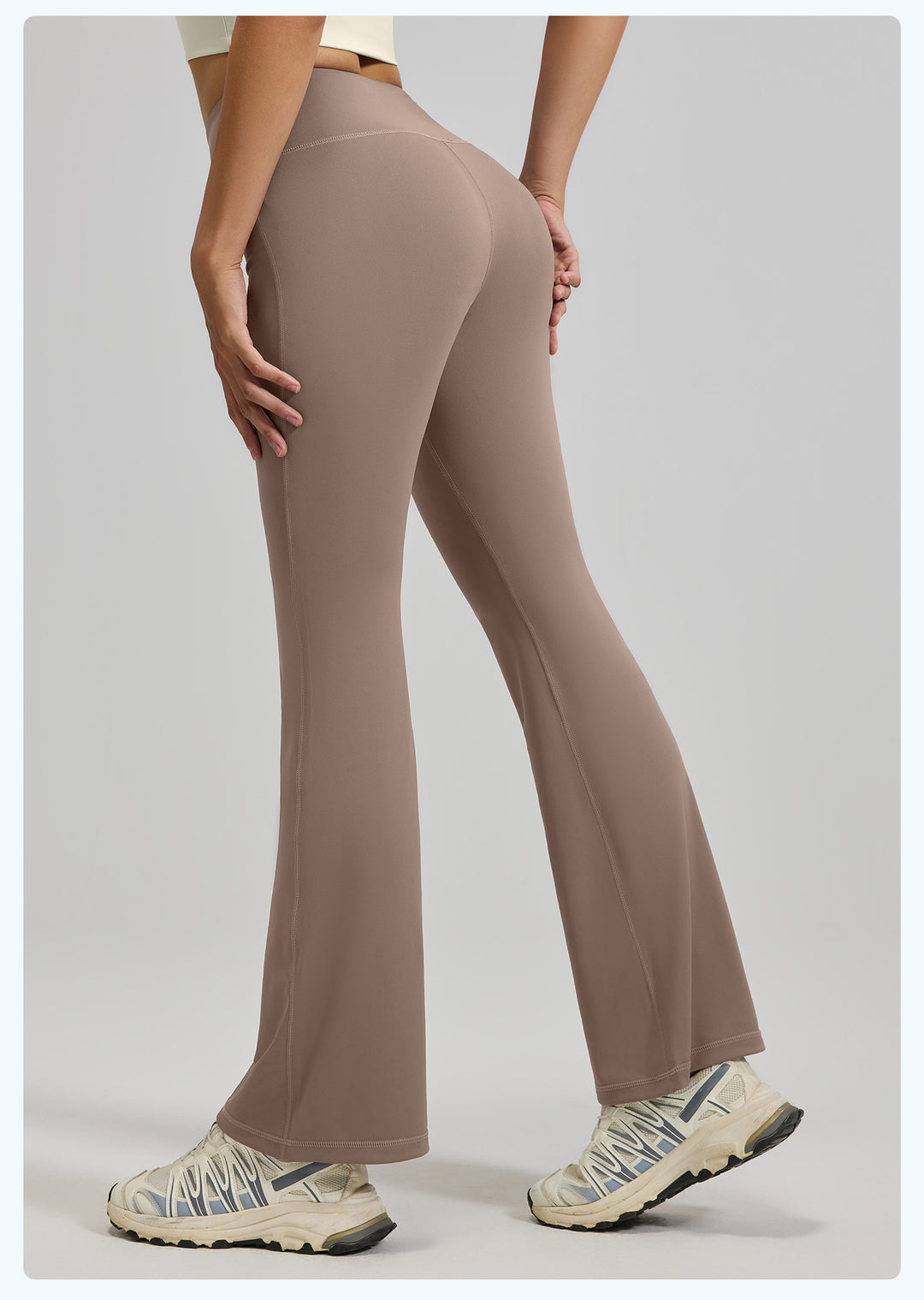 High-Waisted Buttery-Soft Flare Leggings | Sculpting Yoga &amp;amp; Streetwear Pants