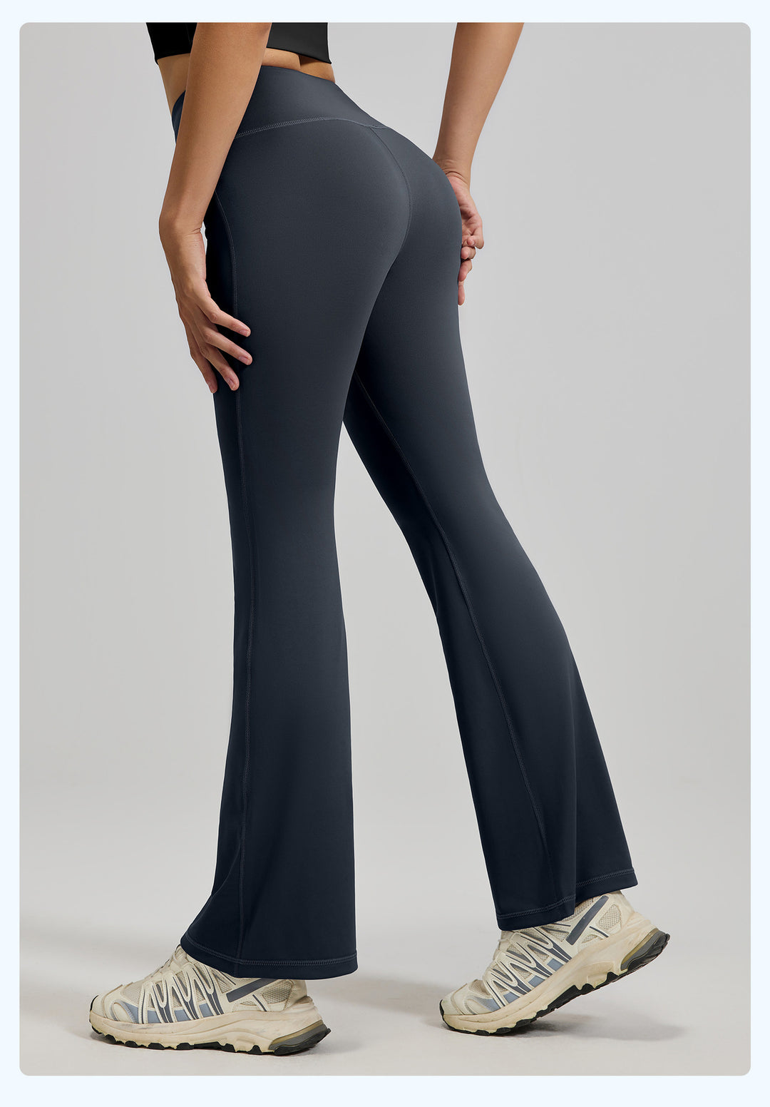 High-Waisted Buttery-Soft Flare Leggings | Sculpting Yoga &amp;amp; Streetwear Pants