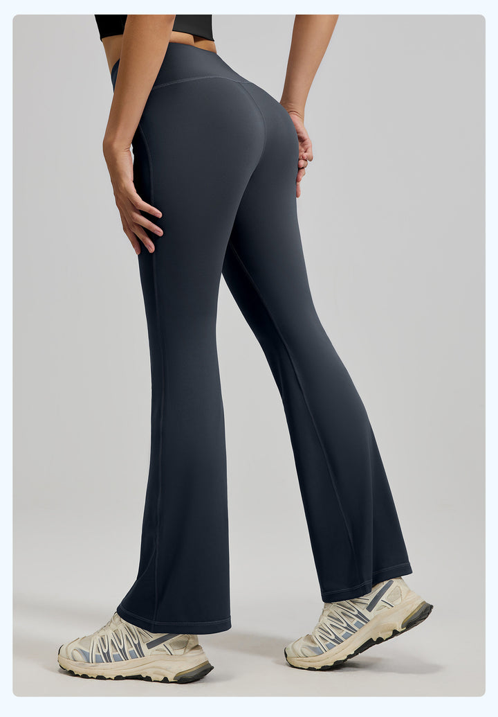 High-Waisted Buttery-Soft Flare Leggings | Sculpting Yoga &amp;amp; Streetwear Pants