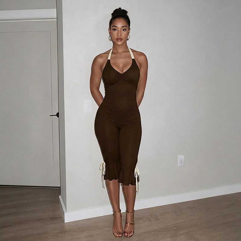 Halter Neck Jumpsuit