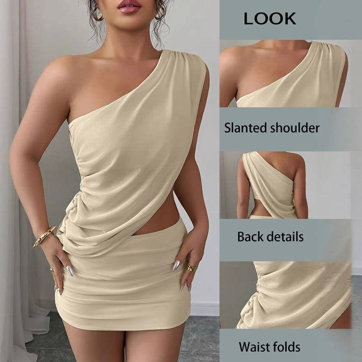 Asymmetrical 3-Piece Skirt Set