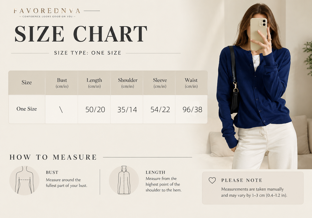 Minimalist long-sleeve knit cardigan