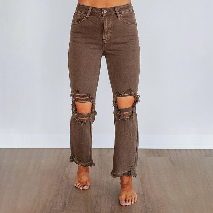 Women Ripped Skinny Jeans