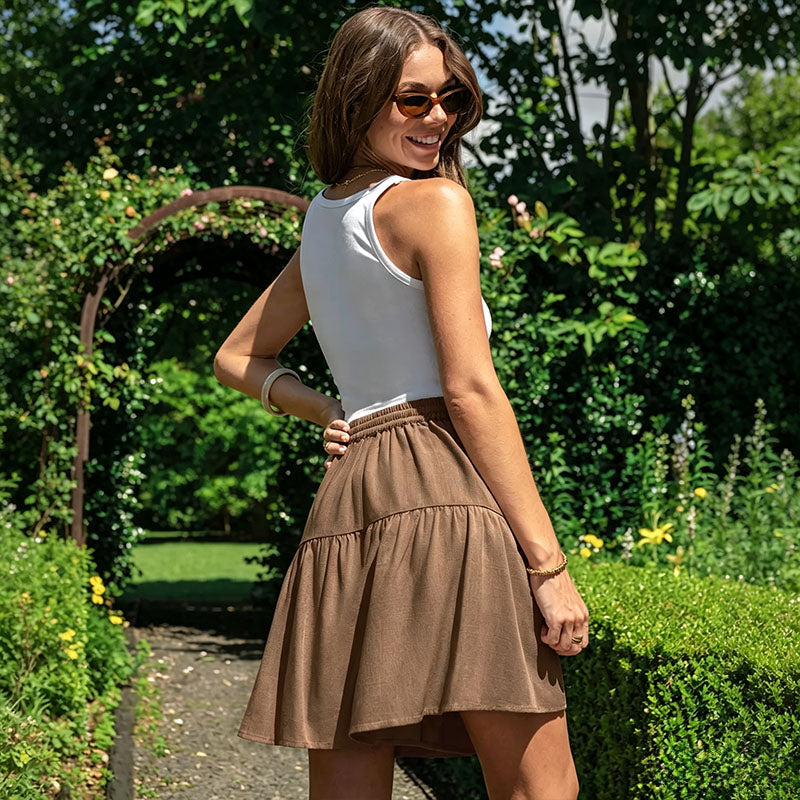 Casual skirt-style culottes