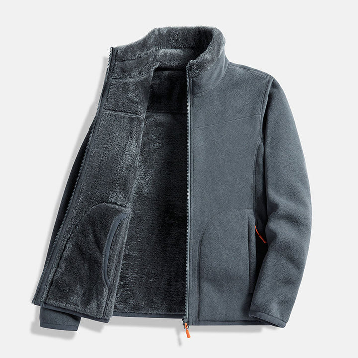 Double-Sided Fleece Coat