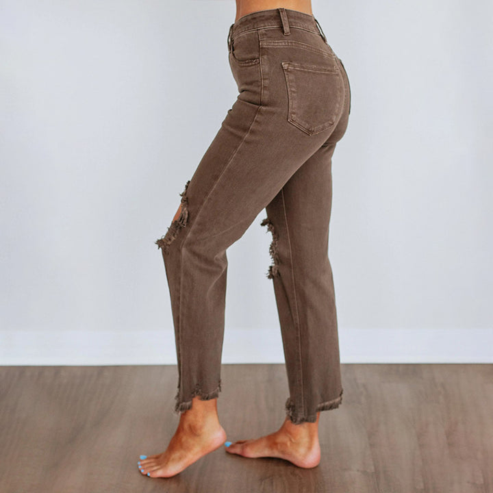 Women Ripped Skinny Jeans