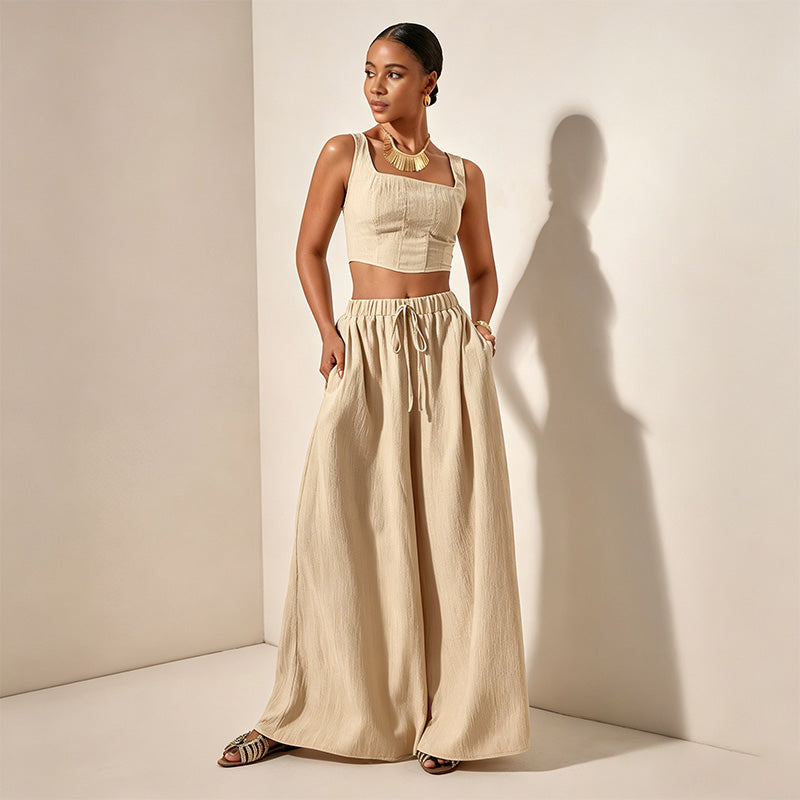 Fishbone Cami Pants Set