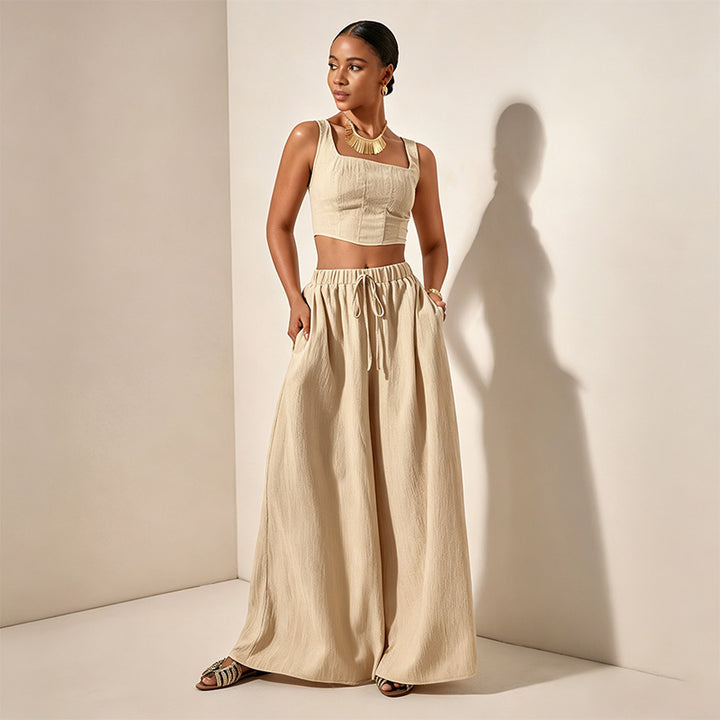 Fishbone Cami Pants Set