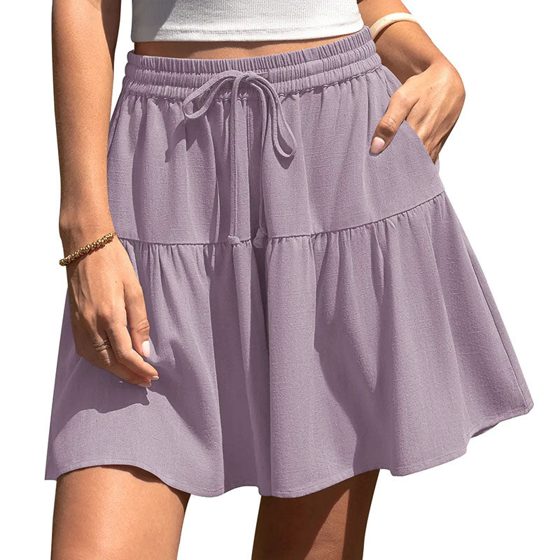 Casual skirt-style culottes