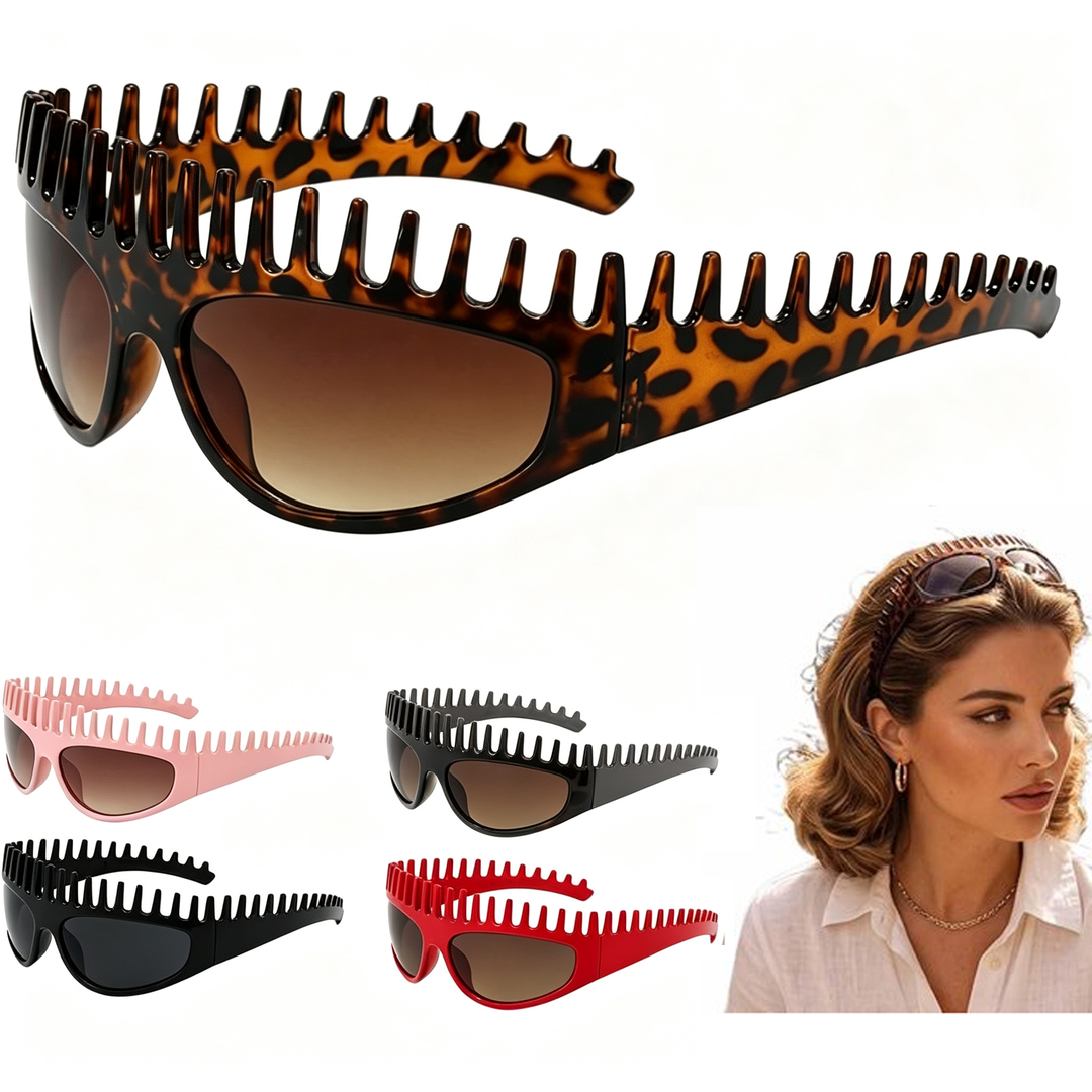 Leopard Headband Sunglasses