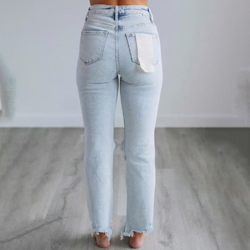 Women Ripped Skinny Jeans