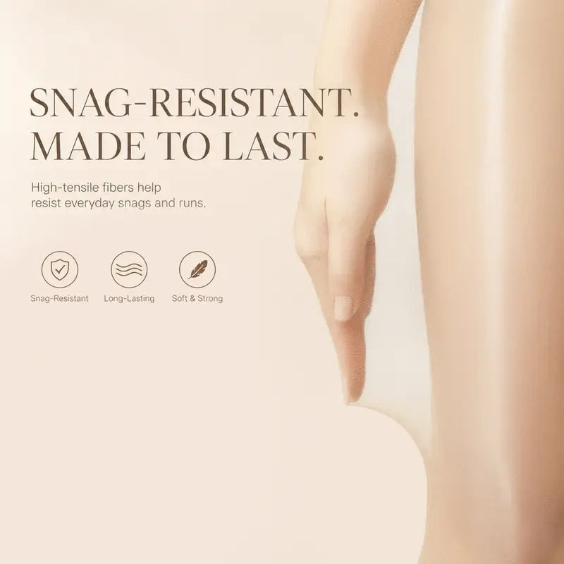 Sheer Glossy Anti-Snag Tights
