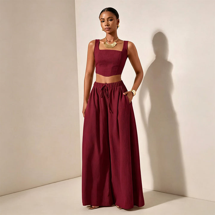 Fishbone Cami Pants Set